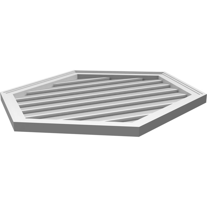 Pente verticale verticale en uréthane 6 pi, 30" H x 32" W x 1.5" D