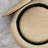 Round Storage Ottoman, Woven Rattan Fabric Ottoman, 2 In 1 Function, Work As End Table And Ottoman, With Small Seat