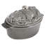 Staub Cast Iron 1.06-qt Pig Cocotte