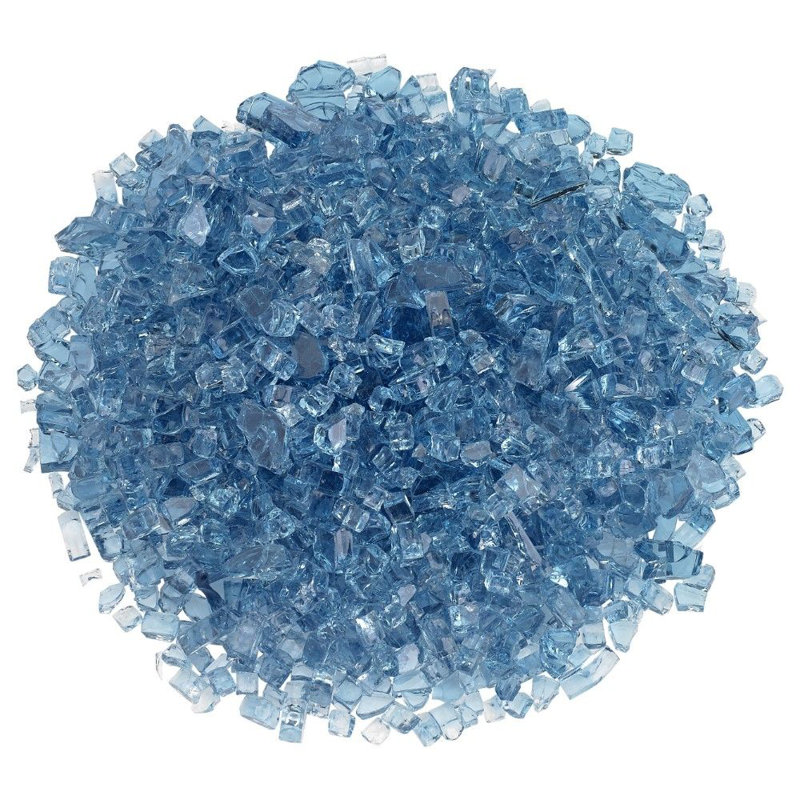 Verre de foyer, Bleu pacifique