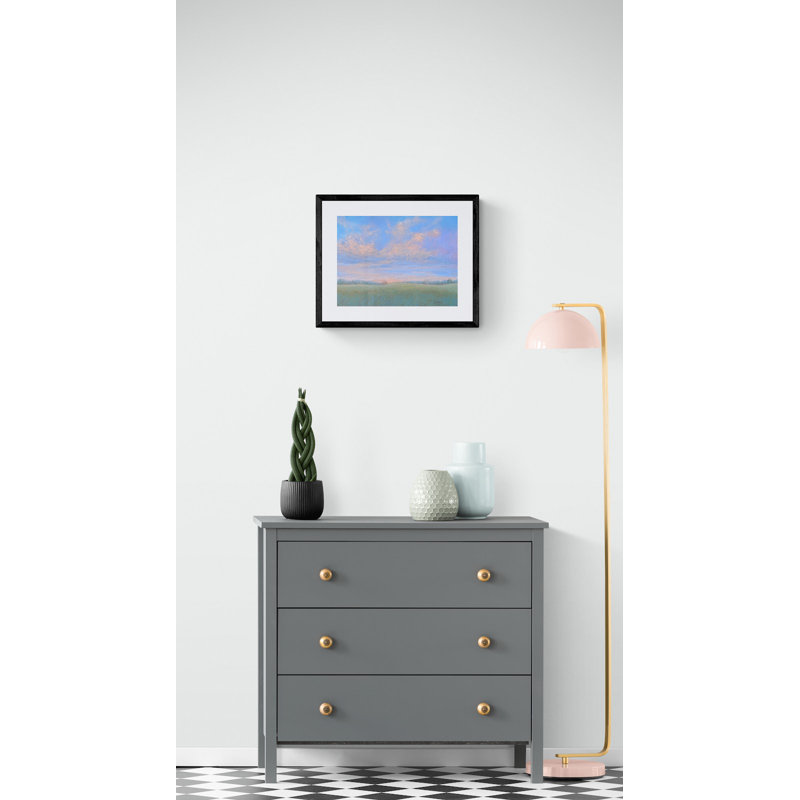 Saving Grace Print by Dina Gardner, Black Framed Paper, 16" H x 20" W