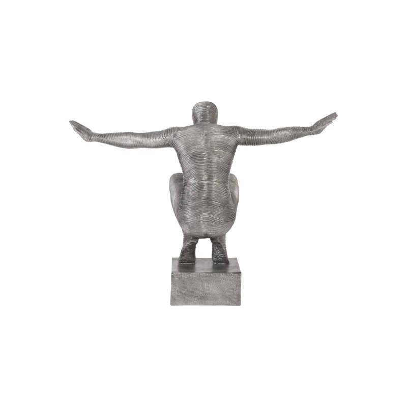 Aluminum Outstretched Arms Statue