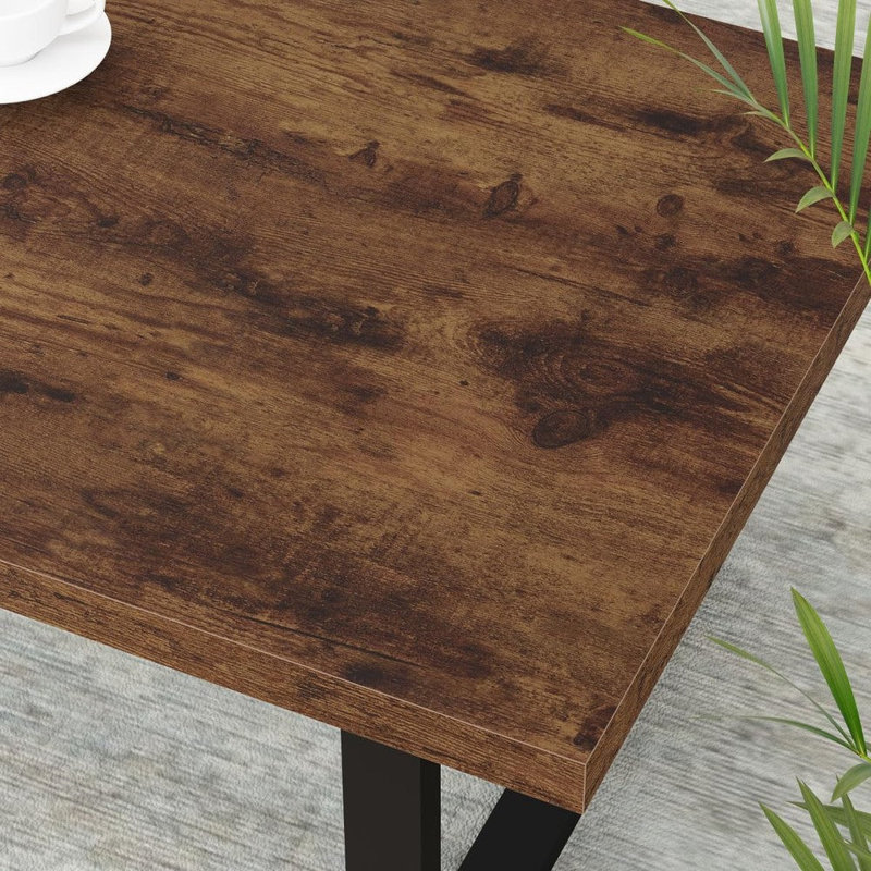  Table basse Rustic Brown, Brown, Bois