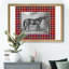 « Equestrian plaid III », reproduction d’art sur toile-324445110-324445114