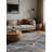 Machine Washable Gray Area Rug-389928408