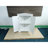 Corner Cabinet In White With Adjustable Shelf And 2 Doors - Freestanding For Bathroom, Kitchen, Living Room Graceful Storage Shelves For Appealing Design