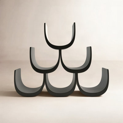 Noè 6 Bottle Tabletop Wine Bottle Rack