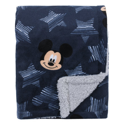 Mickey Mouse Hello World Baby Blanket