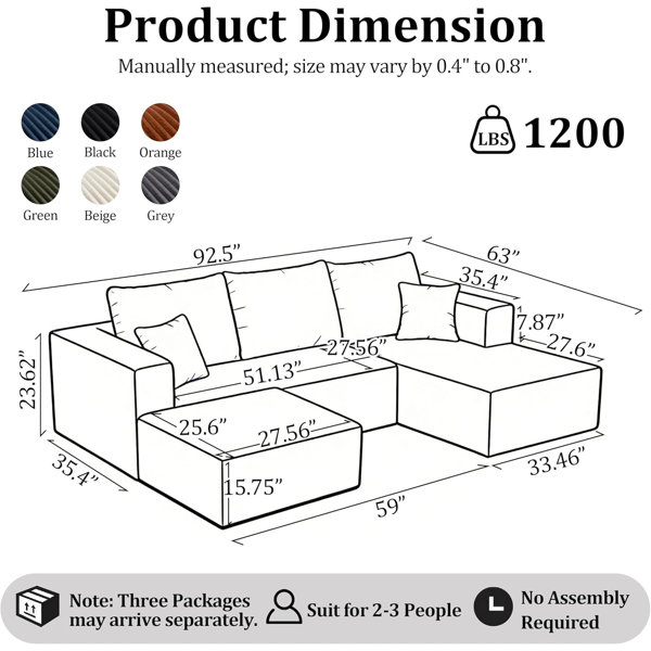 Dimensions du produit