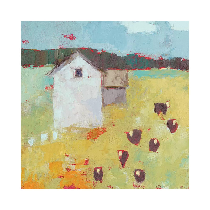 Potosi Barn 1 Piece Wrapped Canvas Painting, 45.72 cm H x 45.72 cm W