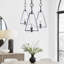 Luminaire suspendu conique à 1 lumière Buroker par Chapman & Myers-44138628