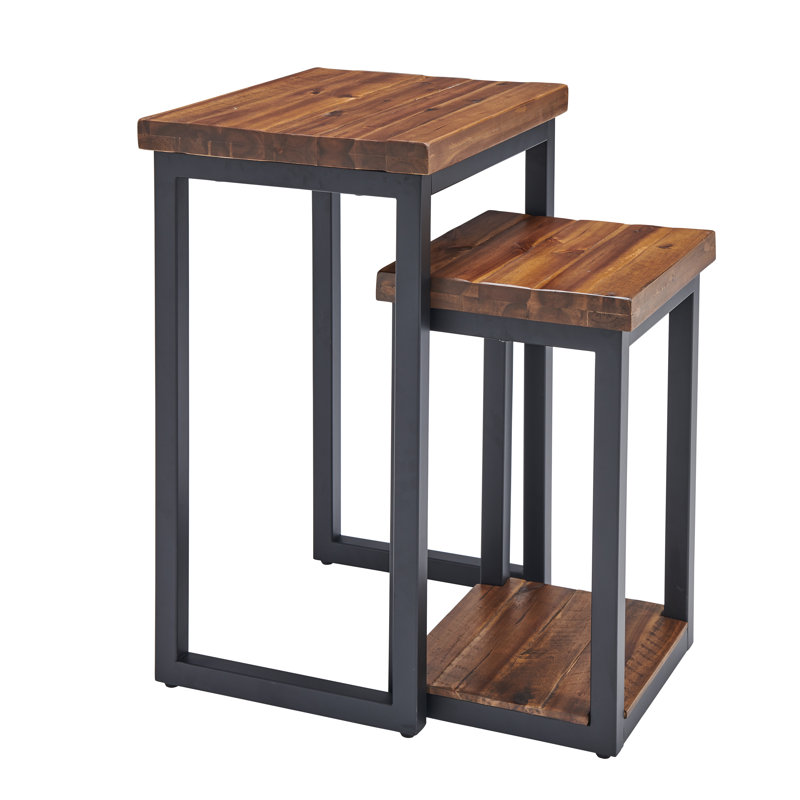 Floor Shelf Nesting Tables