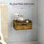 Caliana 40cm W Manufactured Wood Bedside Table