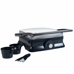 Lumme Black Sandwich Maker - Easy Clean Nonstick Plates - Indicator Lights  - Toasty Results - Specialty Small Kitchen Appliance in the Specialty Small  Kitchen Appliances department at