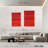Avery Red Circle Tiles-108604206