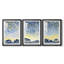 LANDSCAPES Series XLIV - Impression encadrée sur mesure de qualité supérieure - 3 pièces-1735791249-1735790959