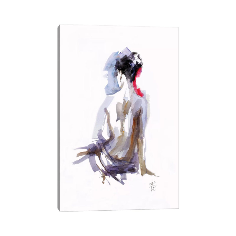 Contemplation by Anne Farrall Doyle - Wrapped Canvas Painting, 20.32 cm H x 30.48 cm W