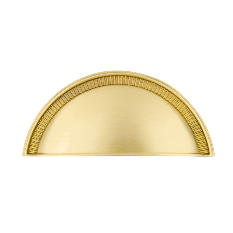Nostalgic Warehouse Cup Pull Soleil, Satin Brass