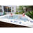 Lifesmart Spas LS350 Plus 110 Volt 5-Person 28-Jet Rectangle Plug and Play Hot Tub with Ozonator