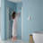 34"W X 72"H Fold Frameless Shower Door With Tempered Glass, 1/4 Inch (6 Mm)-120984649