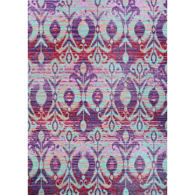 Tapis mauve pour l'intérieur et l'extérieur Mansel