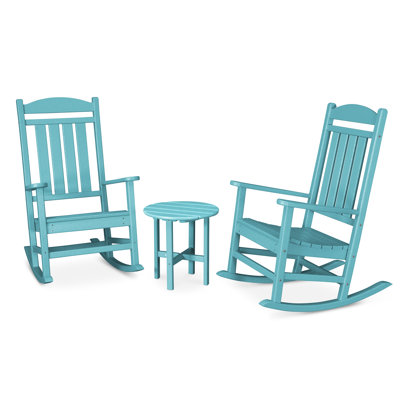 POLYWOOD® Rocker 2-Person Patio Seating Group