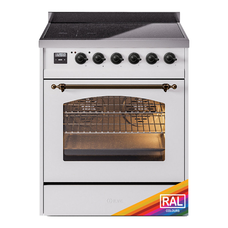 ILVE Nostalgie II 30 in Induction Range, RAL/Bronze