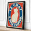 Le Chat Amour Art Deco - Wrapped Canvas-1189807466-1189807467