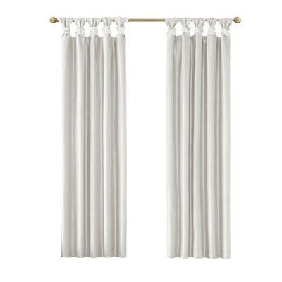 Twist Tab Total Blackout Window Curtain Panel(Only 1 Pc Panel)