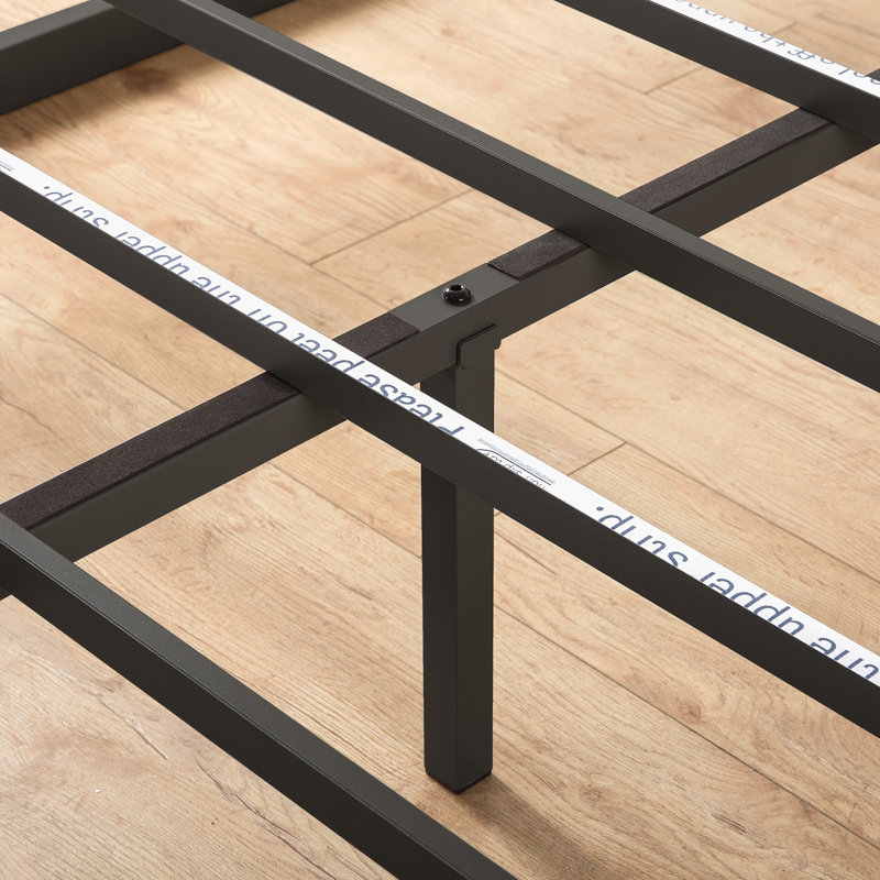 Steel Bed Frame, Full, 9" H