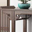 Table de véranda en bois massif style chinois-1454011046