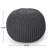 Bordeaux Knitted Cotton Round Pouf-106806383-115747807