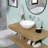 16"X16" White Ceramic Round Vessel Bathroom Sink