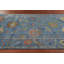 Tapis bleu All-Over Oushak 9 x 18