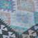 Machine Washable Indoor/Outdoor Xhevrie Teal Rug