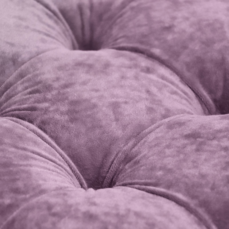 Décoration moderne de salon mauve moderne - Velours doux, polyvalent et confortable pour la chambre à coucher, design unique, ajoute du style