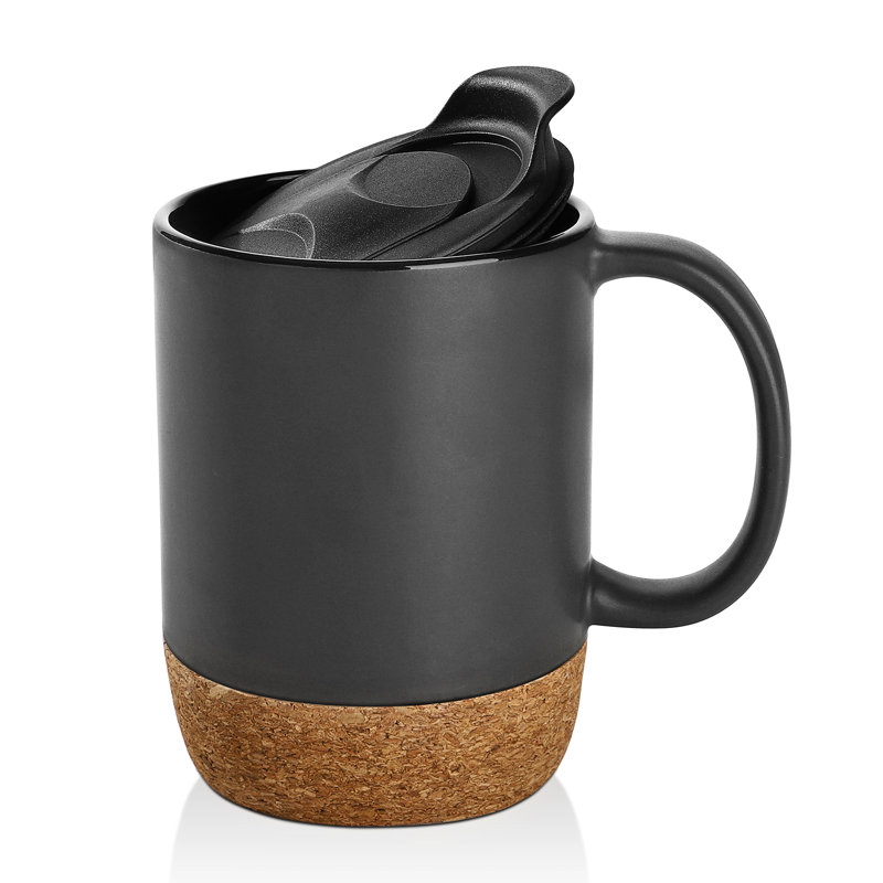 Stoneware Coffee Mug, Gray