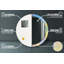 Huldar Glass Flat Wall Mirror