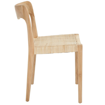 Chaise d'appoint beige Dannon