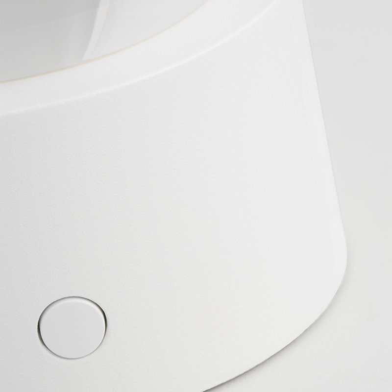 Mina Accent Rechargeable Table Lamp, Matte White