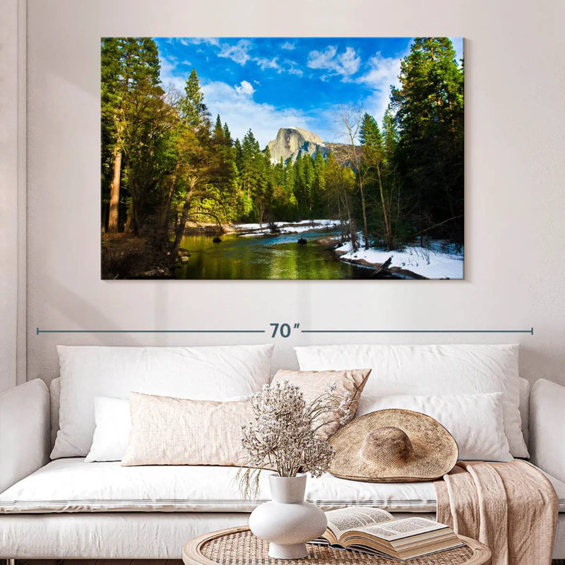 Alvord Glimpse Of Half Dome, 34" H x 51" W