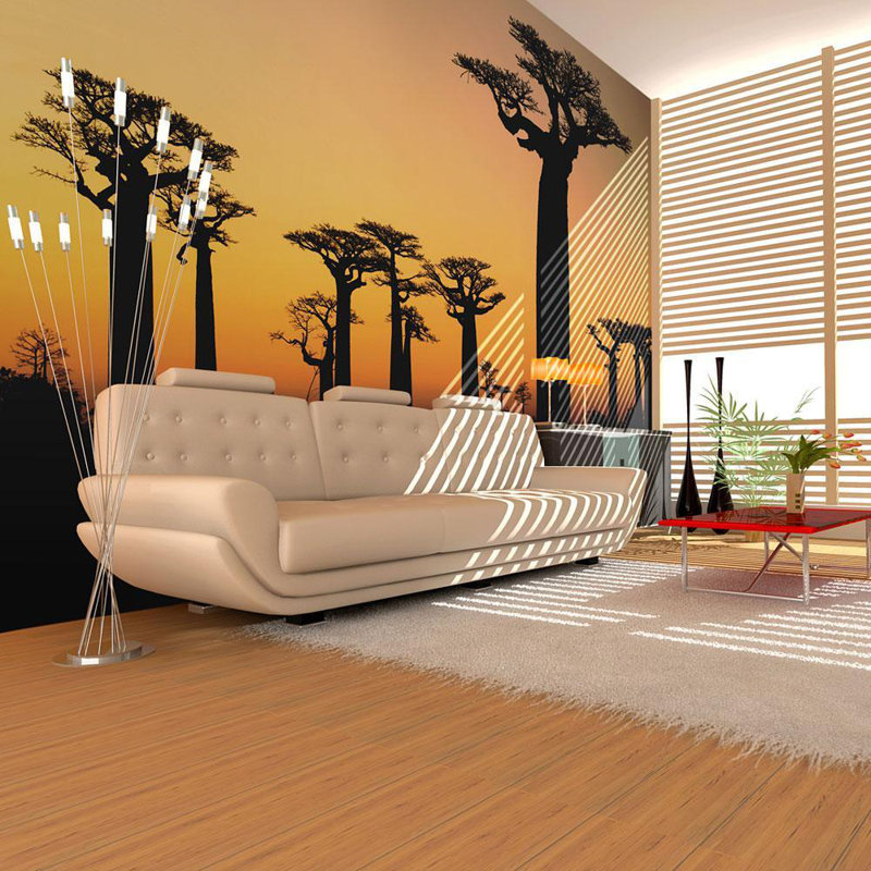 Adhésif mural Keaire, L 106 po x l 137 po
