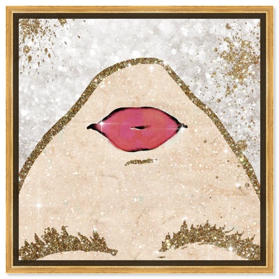 " Fashion And Glam Glitter Coveted Female Portrait "