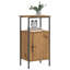 Hedger 41cm W Iron Bedside Table-1084920230-1084920225