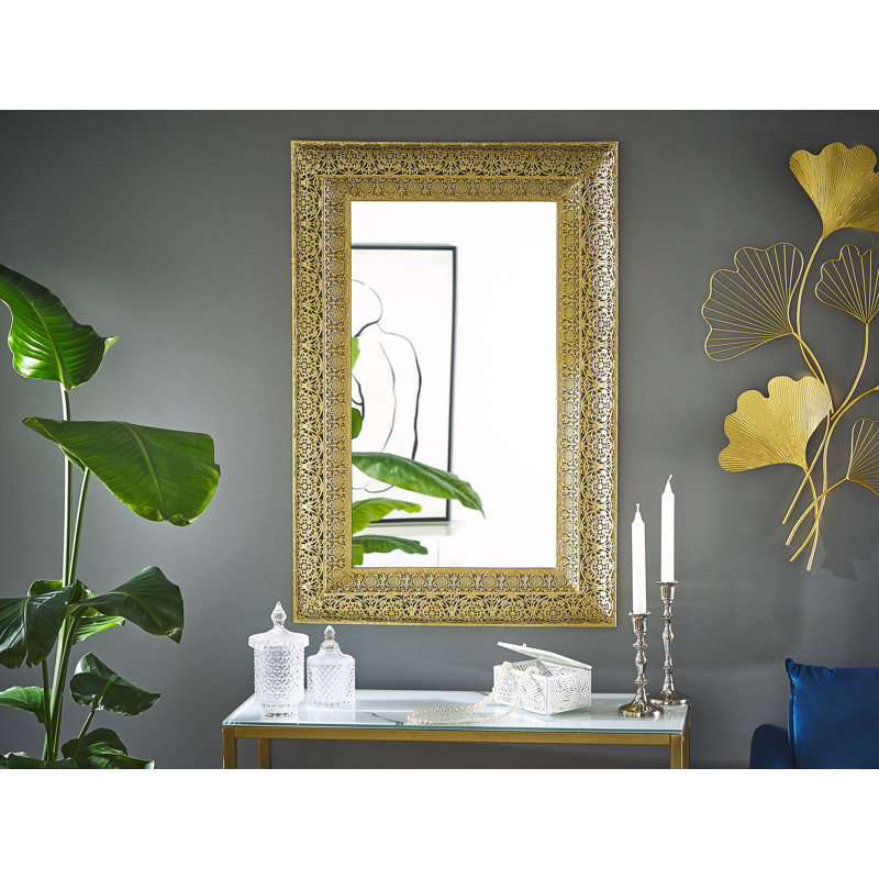 Millner Metal Flat Wall Mirror