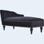 Fauteuil de 58 po en velours 58 po