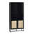 Black/Rattan selected
