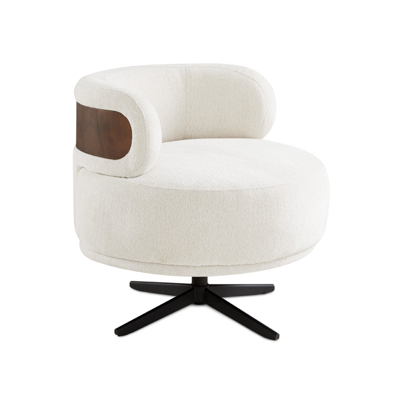 Fauteuil d'appoint pivotant Roma