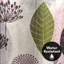 Botanical Shower Curtain Floral Pattern by Lisa Nohren