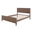 Lit plateforme en bois avec tête de lit et support à lattes de bois, aucun sommier requis, grand-1718546202-1718546205